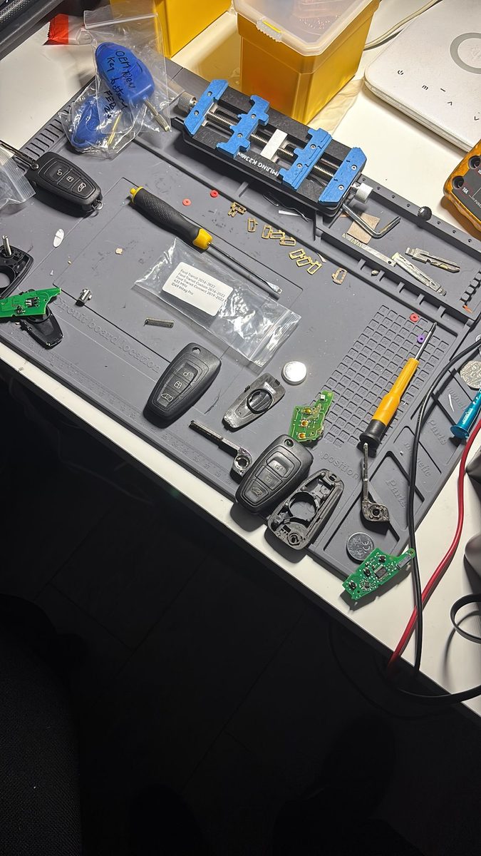 Key case refurbishment and programming work