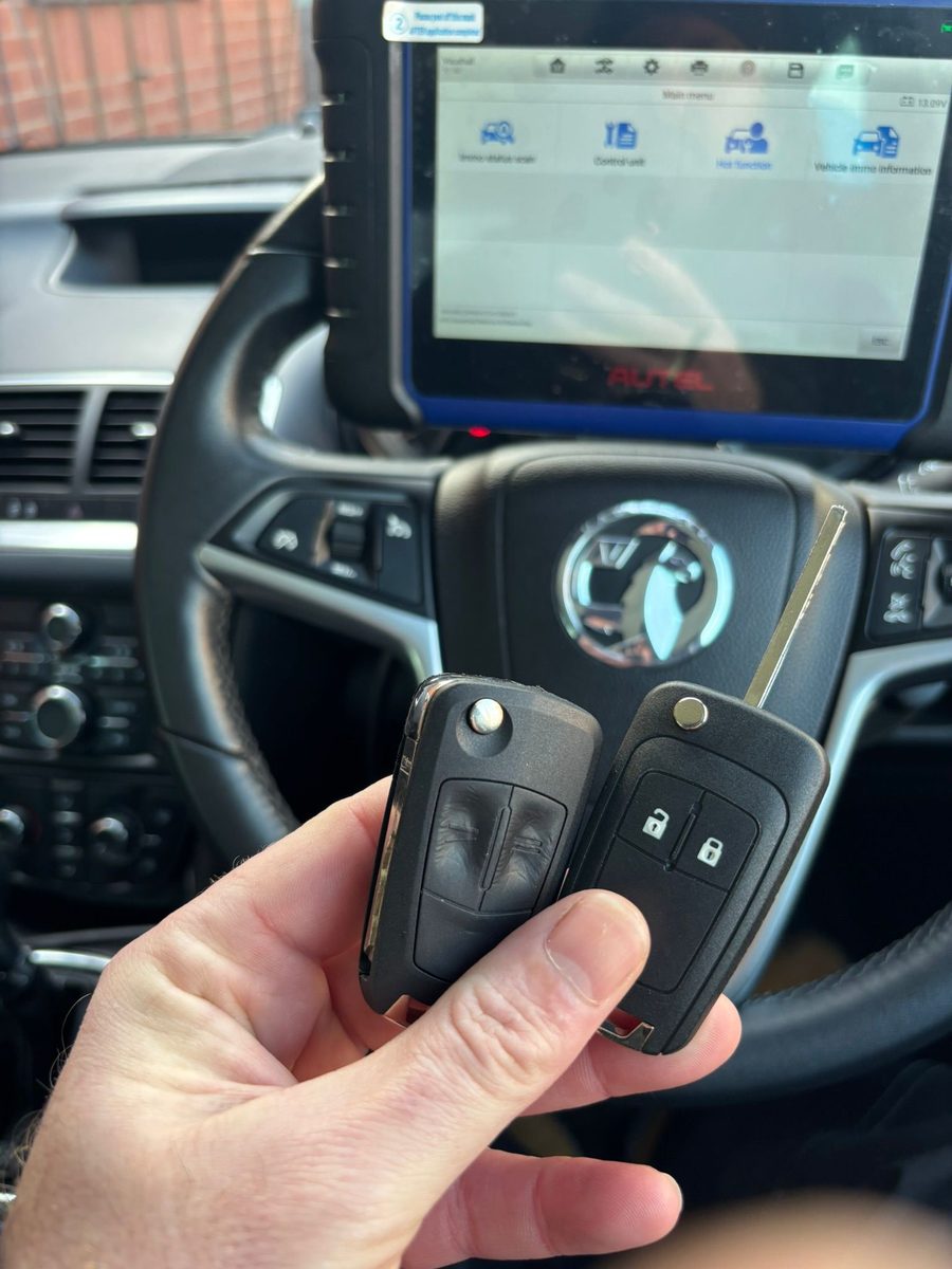 Key replacement and programming